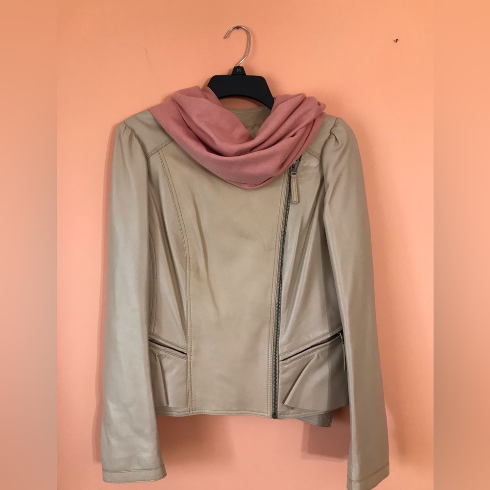 🪷NEW🪷 Italian Genuine Leather Jacket - Picture 4 of 15